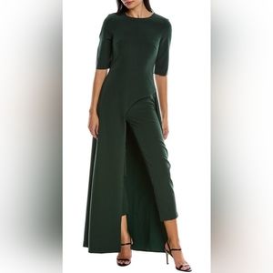 Kay Unger Green Jumpsuit size 14